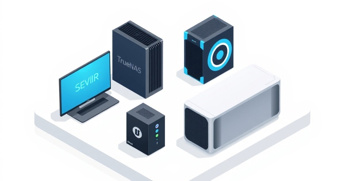 TrueNAS SCALE and Unraid compared for a Plex and Jellyfin media server on storage model, apps, and mixed-drive flexibility